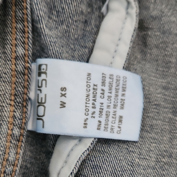 Joe's Denim Jacket Womens XS - Picture 9 of 9